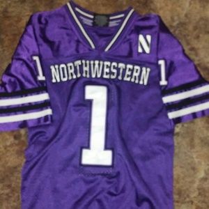 Youth 16-18 large northwestern football jersey